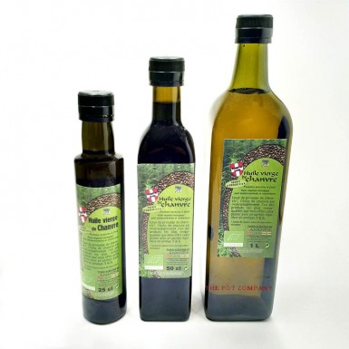 HUILE DE CHANVRE ALIMENTAIRE BIO